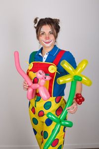 Tatjana Smiridonow Ballonkunst Clown-Outfit 